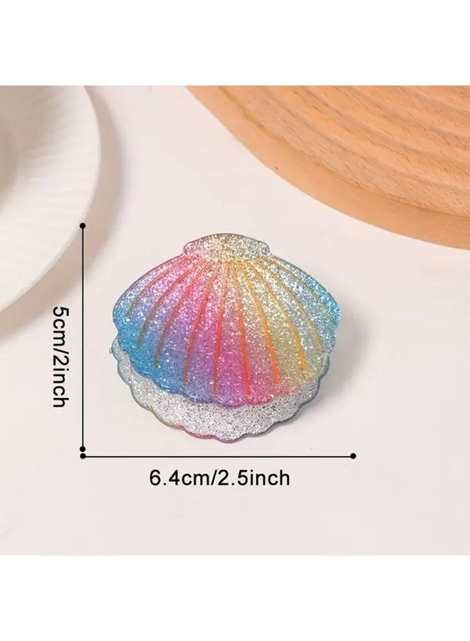 Color A Anti Slip Banana Hair Clip Simple Cute Hair Accessory - Image 4